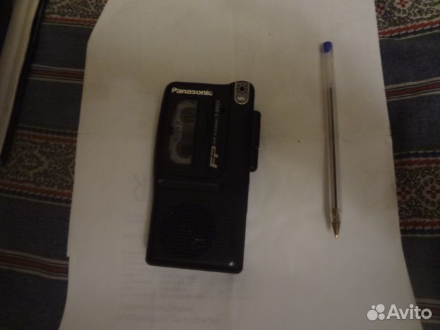 Кассетный диктофон panasonic