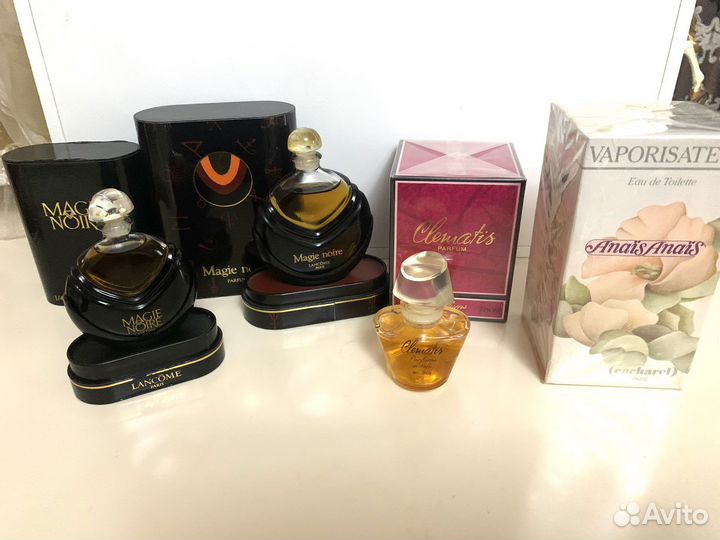 Винтажные духи времен СССР