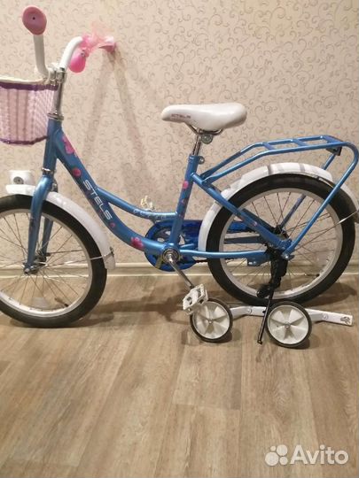 Детский велосипед детский с корзиной