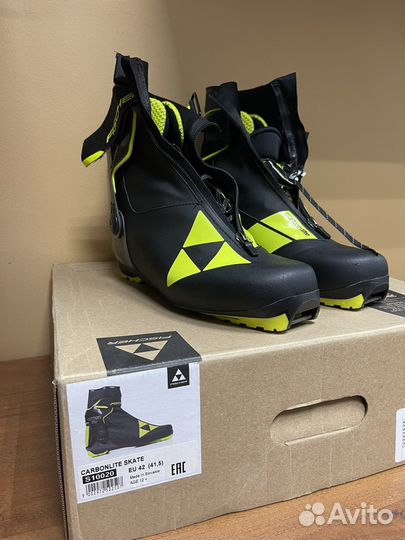 Лыжные ботинки fischer carbonlite skate