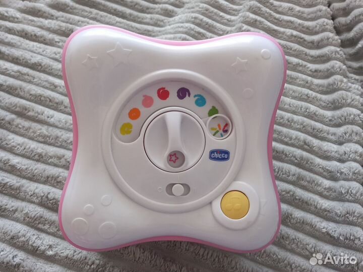 Ночник проектор chicco радуга музыкальной мобиль