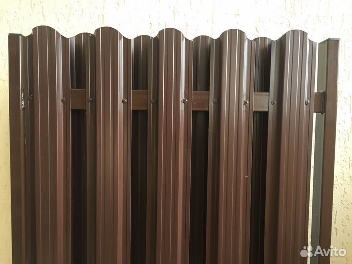 Евроштакетник П- образный prestige в размер