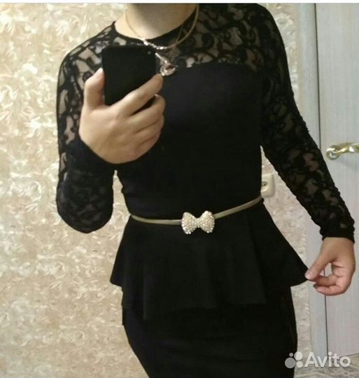 Блуза с баской