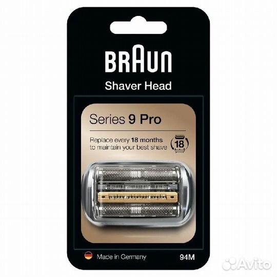 Режущий блок для электробритвы Braun 94 M