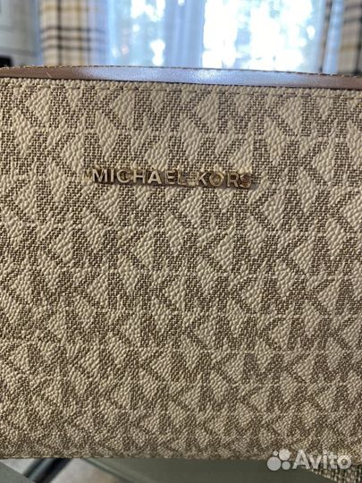 Сумка michael kors jet set vanilla