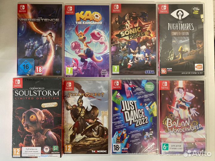 Игры для nintendo switch