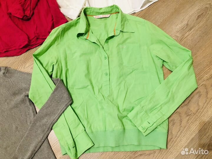 Рубашки,водолазки. Пакетом