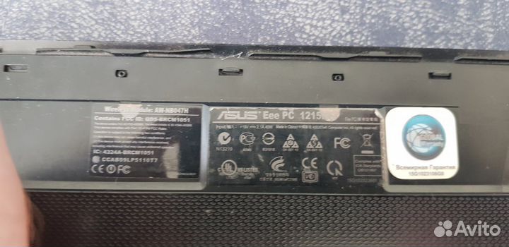 Нетбук asus eee pc 1215N