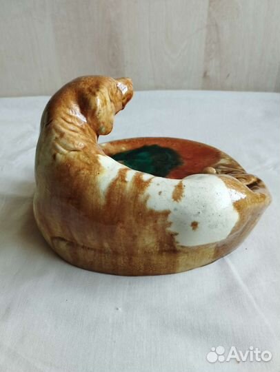 Пепельница собака