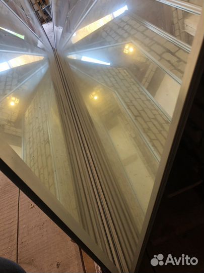 Двери для шкафа купе с зеркалом бу