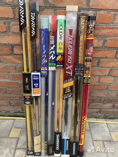 Удилище Daiwa, Nissin, Olympic, Shimano