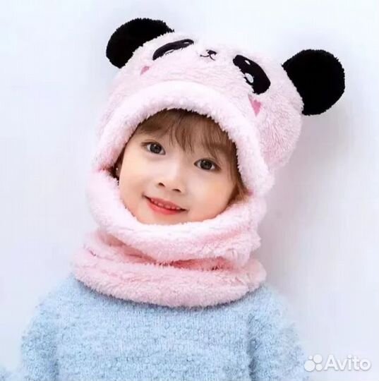 Шапка детская зимняя маска новая
