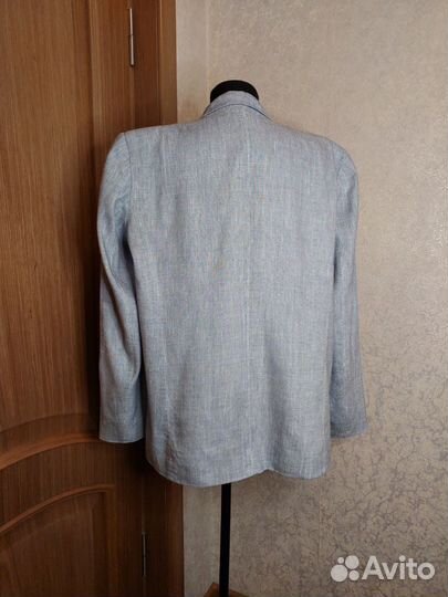 Пиджак женский с твидовым принтом M-L (46-48)