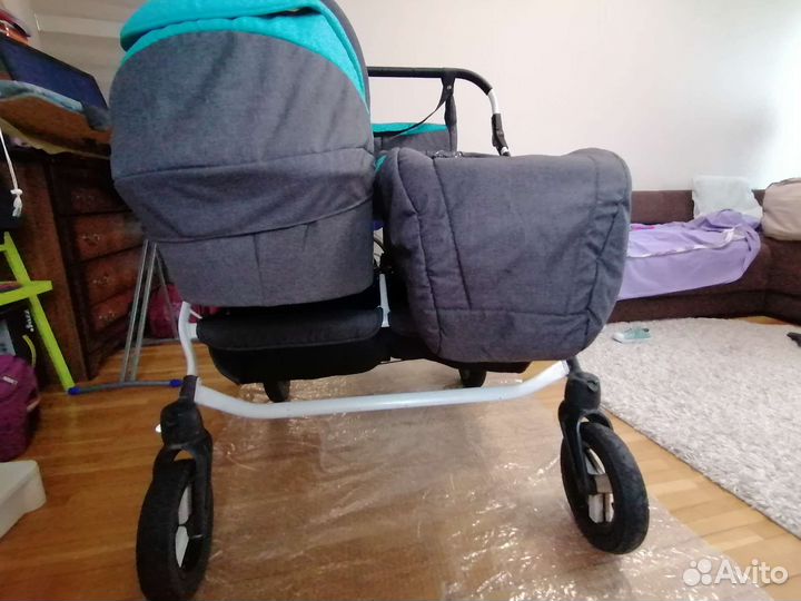 Детские коляски для двойни бу