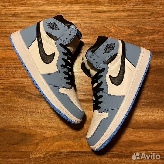 Nike Air Jordan 1 High White University Blue Black