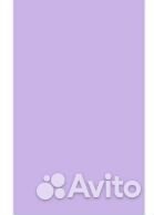 Палантин вязаный крючком х/б нежно-сиреневый