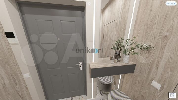 2-к. квартира, 34,9 м², 7/27 эт.