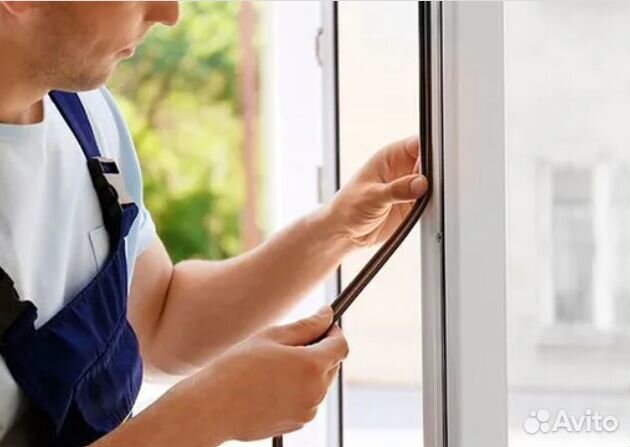 Замена уплотнителя в окне