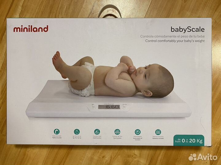 Детские весы в идеальном состоянии