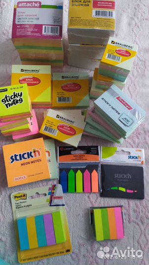 Закладки, блоки. (Канцеларские принадлежности)