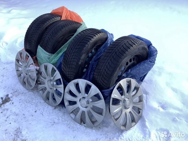 Комплект колёс для VW, Skoda Липучка Bridgestone