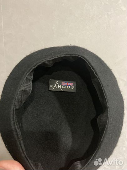 Kangol берет черный
