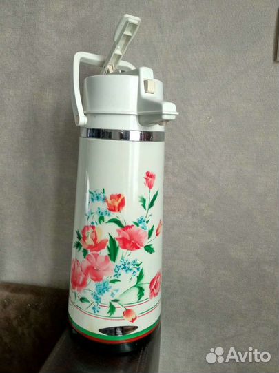 Термос-сифон со стеклянной колбой. Китайский