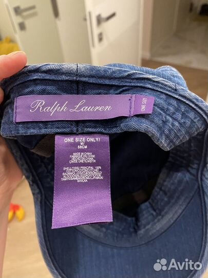 Ralph lauren кепка