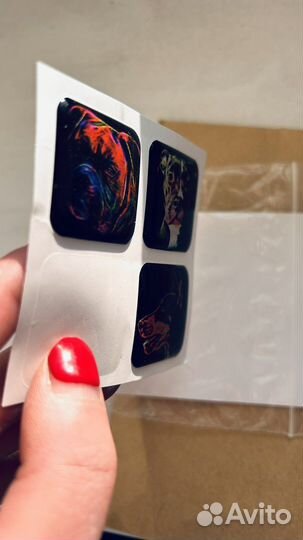 3d стикеры на телефон