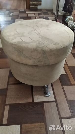 Пуфик в прихожую с ящиком бу