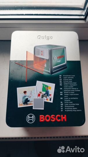 Лазерный нивелир Bosch quigo