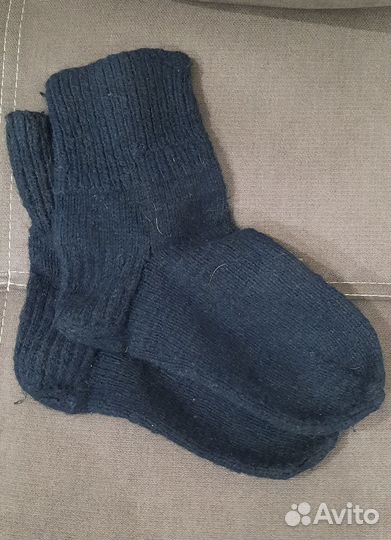 Шерстяные носки 22.5см (р.34-35)