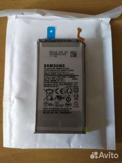 Аккумулятор Samsung S10 Plus G975 Оригинал