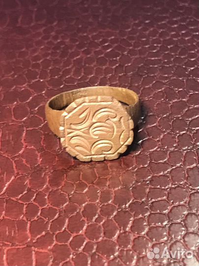 Перстень печатка 17-18 век
