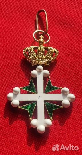 Орден Святых Маврикия и Лазаря 1900-46 гг. Италия