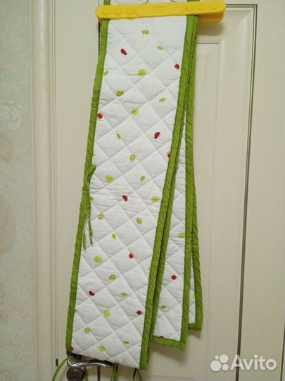 Мягкие бортики для детской кроватки