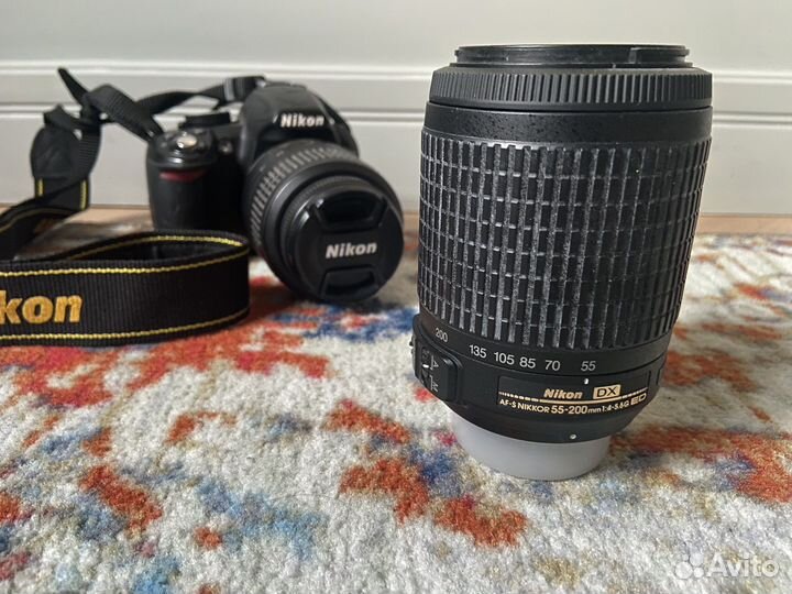 Зеркальный фотоаппарат nikon d3100