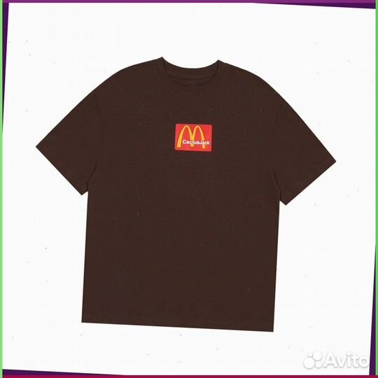 Футболка Cactus Jack McDonalds (Арт товара: 36662)