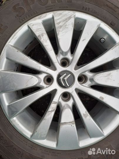 Колёса R15 Citroen C Elysee Goodyear eagle sport