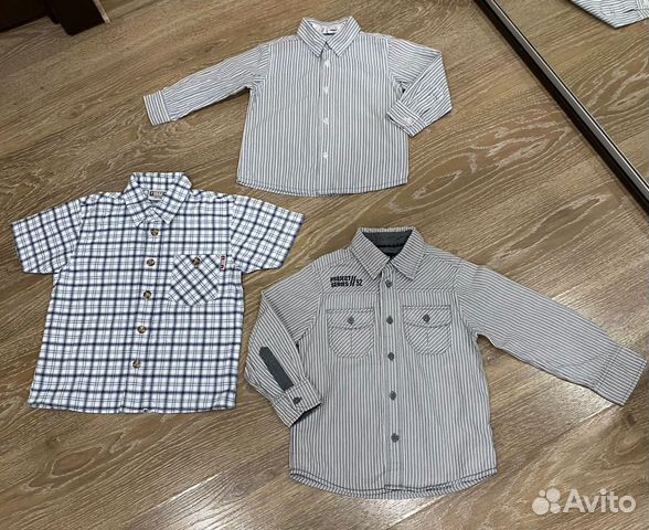 Рубашка детская для мальчика 98-104