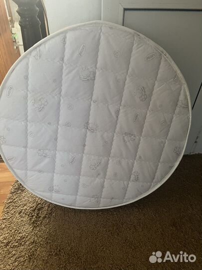 Матрас на детскую кроватку круглую