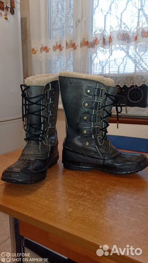 Зимние сапоги канадской фирмы sorel