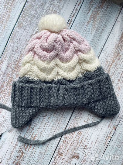 Шапка для девочки 46-48