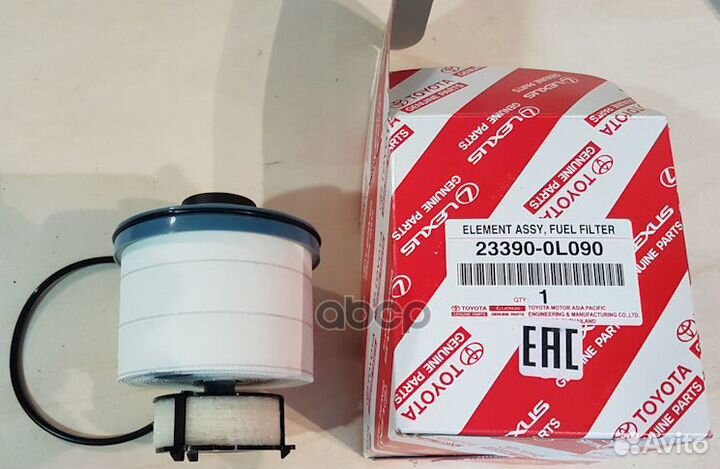 Oetoy-233900L090 фильтр топливный Toyota 2339