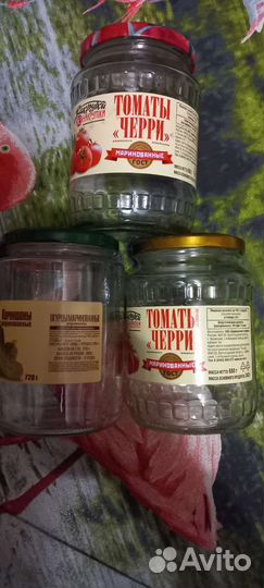 Банки стеклянные винтовые