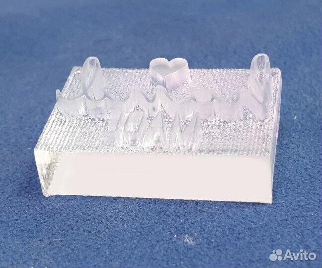 Клише для тиснения из акрила