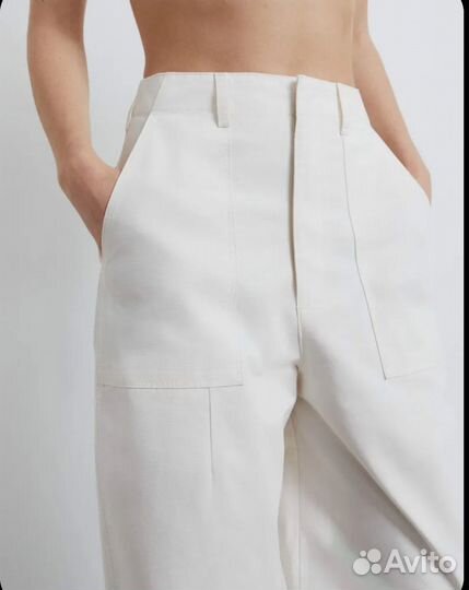 Брюки белые Gloria jeans