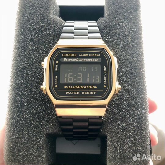 Электронные часы Casio Vintage A-168wegb-1B