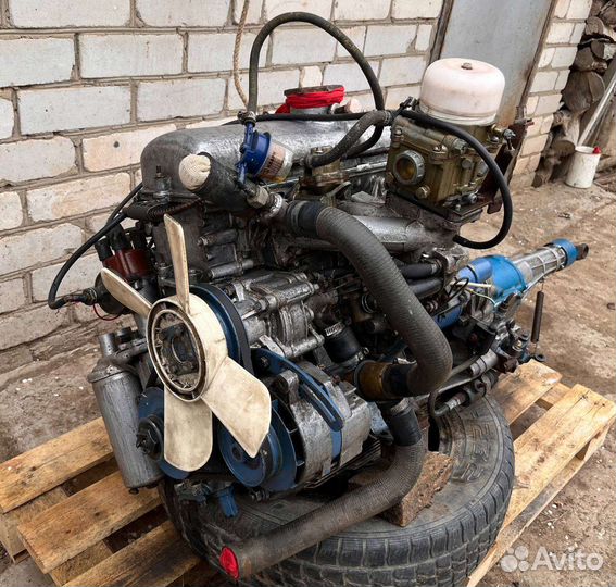 Мотор от москвича 2140 с коробкой