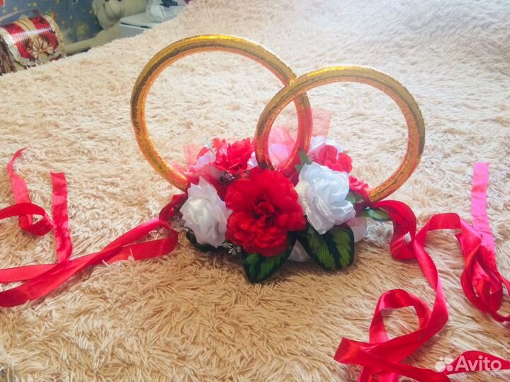 Свадебные украшения на машины